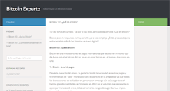 Desktop Screenshot of bitcoinexperto.com