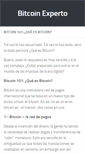 Mobile Screenshot of bitcoinexperto.com
